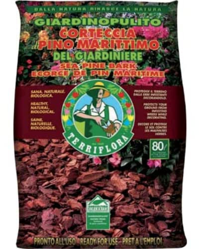 Terriccio Corteccia Di Pino Marittimo 'Geobark' A Scorzette. Protegge Il Terreno Dalle Erbe Infestanti.