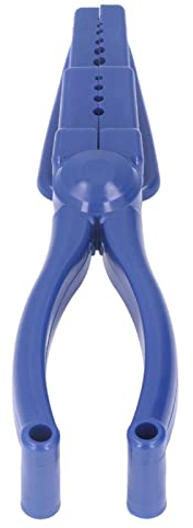 Pince à Sertir Pince Coupante Devant Porte-clou ABS Guide de Protection des Doigts avec Poignée Ergonomique pour Petites Vis Finition Clous Martelage