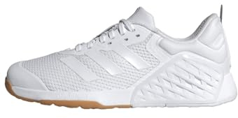 adidas Dropset 3 Trainer W Training Shoes Womens Crystal White 6 UK