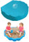 ElevaPulse Copertura per conchiglia di sabbia, 100 x 15 cm, impermeabile, con coperchio per conchiglia, sabbiera XXL, protezione perfetta per padiglioni all'aperto e parchi giochi