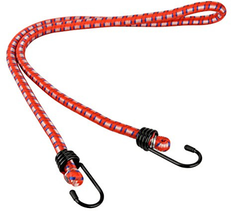 FISCHER Erwachsene Spanngurt 100cm TÜV Rheinland GS/Standard EK5/AK8 11-01.1:2011 AfPS 2014:01, rot, Länge: 100 cm