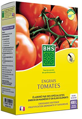 BHS - Engrais soluble pour tomates, boite de 800grs soit 400L