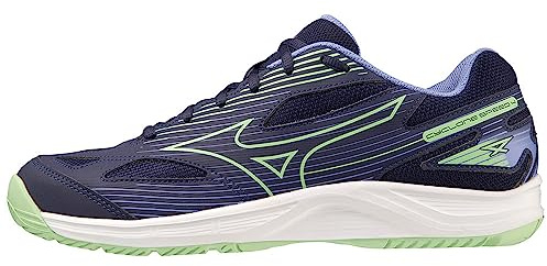 Mizuno Ballon de Volleyball Cyclone Speed 4 Unisexe, Eveblue Techgreen Iolite, 44 EU