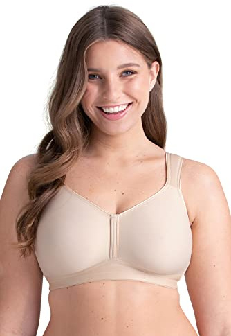 Reggiseno t-Shirt Senza Ferretto Feel Fresh Miss Mary con Coppa Piena Senza Imbottitura 5f Beige