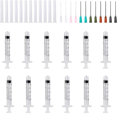 2,5 ml stor råmjölk spruta, 12 st. ingen nål spruta, doseringsspruta utan nål, steril vätskefrisättningsspruta, graderad plastspruta för husdjursmatning