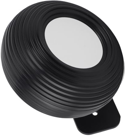 Fybida Rechargeable LED Wall Sconce with Magnetic Mount, 360° Rotatable Touch-Control Wall Light, 3 Color Modes, 2000mAh Battery, Cordless Wall-Mounted Light for Bedside Reading and Home Decor, Black
