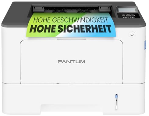 PANTUM BP5200DW Imprimante Laser Noir et Blanc, WLAN, 42 ppm avec Impression Recto-Verso Automatique, USB, Ethernet, AirPrint, Format A4, inclut Une Cartouche de Toner de démarrage de 3000 Pages