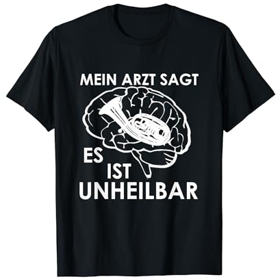 Tenorhorn Orchester Bariton Tenorhornist Tenorhornspieler T-Shirt