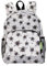 ECO CHIC leichter faltbarer Mini-Rucksack | Robuster, wasserabweisender Rucksack | Lässt sich zur Aufbewahrung in einen Beutel falten (Hummeln Graue)