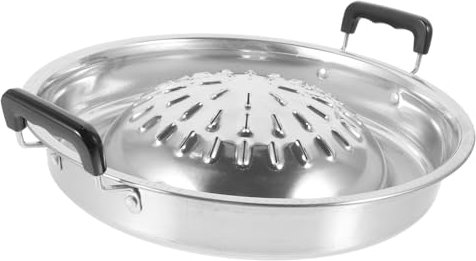 Zerodeko Grillpfanne Für Grill Bbq-herd Großes Kochen Leicht Zu Reinigen Familien- Und Partygröße