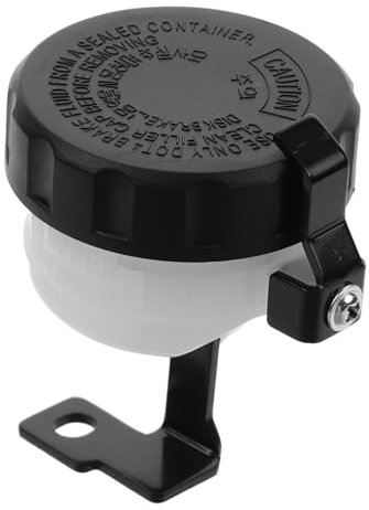 Mipcase Motorcycle Brake Oil Cup Reservoir Fluid Bottle for Front Brake Fluid Oil Bottle