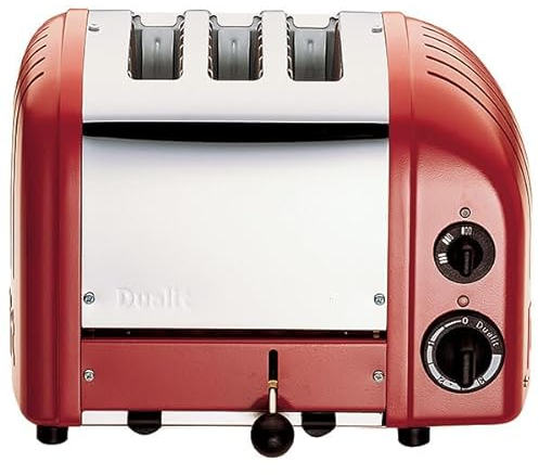 Dualit Classic Vario AWS Red 3 Slot Toaster