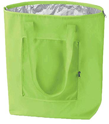 noTrash2003 Vikbar shoppingväska med fodral – lätt och solid – med inre beläggning i aluminium, kylfunktion, 6 attraktiva färger