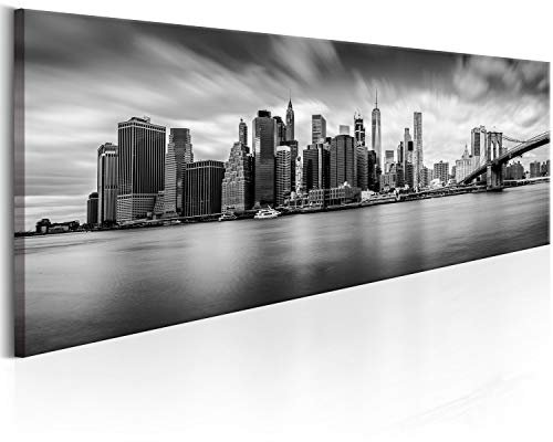 murando Cuadro Acústico 120x40 cm espuma acústica absorbe el sonido aislamiento lienzo de 1 pieza Decoración de Pared New York Ciudad City NY d-B-0154-b-a