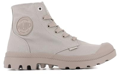 Palladium - Mono Chrome - Chaussures de Ville Hommes et Femmes - Look Authentique, Semelle Intérieure EVA - Vegan Friendly - Vintage Khaki - 36 EU
