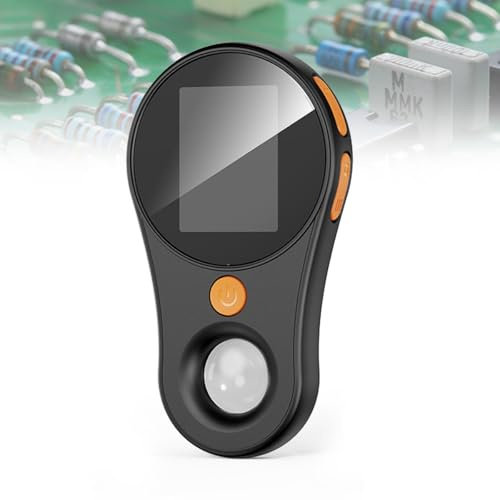 Handhållet Digitalt Mikroskop Makro Digitalt Mikroskop Inbyggt 8 LEDs Bärbar fickmikroskop Mikroskopförstoringsmikroskop med uppladdningsbart batteri(Black)