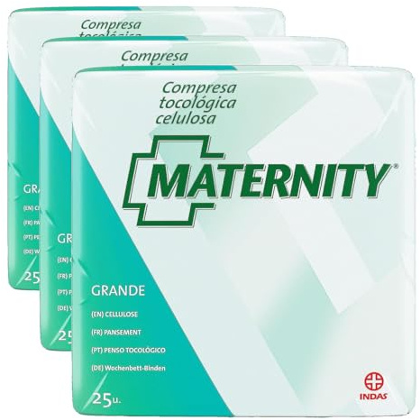 INDASEC COMPRESAS INDAS TOCOLOG CELULOSA 25 U (Paquete de 3)