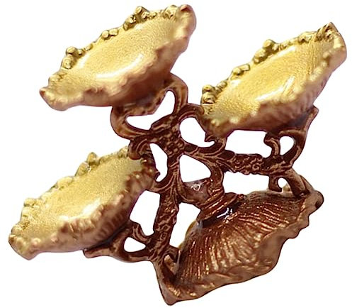 Kisangel Miniature Fruit Plate Snack Plate Simulation for Boys and Girls Pretend Playset Decorative Accessory for Miniature Living