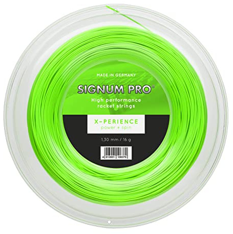 Signum Pro X-Perience - Carrete de Cuerda para Hombre y Mujer, 200 m, Color Verde