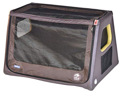 Tami Hundebox L - Passend für Labrador, Irish Setter, Schäferhund, Collie, Rottweiler, Riesenschnauzer, Airedale Terrier, Dalmatiner u.v.m. - Außenmaße: B 95 x T 82 x H 66 cm- Innenmaße: B 85 x T 77 x H 61 cm- Gewicht: 8,5 KG