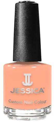 JESSICA Custom Colour Nail Polish | Award-Winning Polish | Strengthening Nail Polish, Long Lasting Nail Varnish | Chip-Resistant & Hard-Wearing for Salon-Quality Finish | Coron Coral | 14.8ml