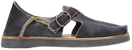 Satorisan - Benirras Premium - Sandalen Herren und Damen - Flache Leder Sandalen Bequem, Nachhaltig und Dauerhaft - Farbe Black - Größe 41