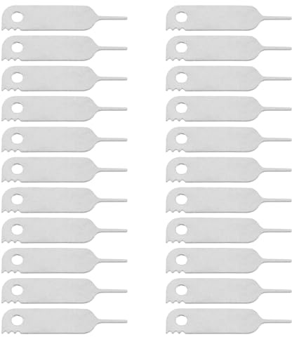 VERDANVERSE Herramienta De Extracción De Tarjeta Sim 400 Piezas Aguja para Tarjeta Sim De Teléfono Móvil Universal