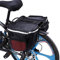 MAGT Fahrrad Gepäckträgertasche - Wasserdichte Fahrradtasche Doppeltasche für MTB Rennrad 25L