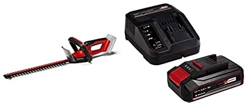 Einhell Tagliasiepi a batteria GC-CH 18/40 Li Solo Power X-Change + PXC Starter Kit 18 V, Batteria 2,5 Ah E Caricabatteria Power X-Change