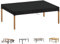 SIMPHAUS Abdeckplane Tischplatte Schutzhüllen für Gartenmöbel Gartenmöbel Abdeckung Tisch Outdoor Winddicht UV-Beständiges 420D Oxford Gewebe Abdeckplane Wasserdicht Tisch tisch 220x110x15cm