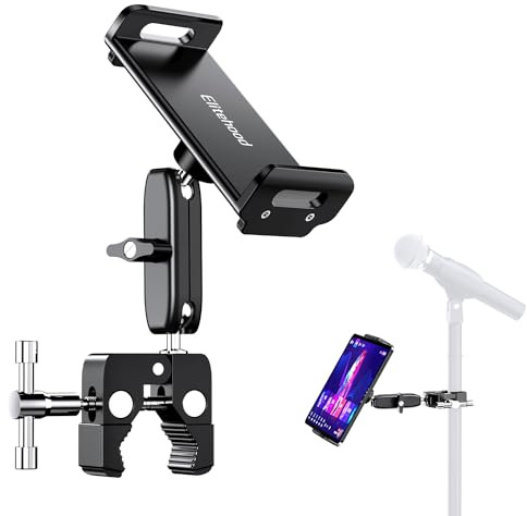 elitehood Support Tablette Micro Alu Réglable pour iPad/Tablette 4-13