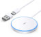 Chargeur Induction iphone, 15W Chargeur Mag-Safe Fil pour iPhone 16 Pro Max/16 Pro/16 Plus/16/15/14/13/12 Series, AirPods 4/3/2, magnétique Chargeur Induction Fil à LED avec Deux Ports de charg
