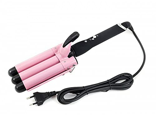 Piastra Professionale Triferro Arriccia Capelli A 3 Ferri Ondulatore Ricci Onde Fair