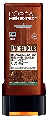 L'Oréal Paris Men Expert Barber Club Gel de Ducha Hidratante, 400ml