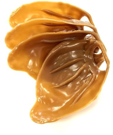 Maltbys' Stores 20x Veggie Pigs Ears Vegetarian Dog Treat Chews 100% Natural Ingredients [LOS]