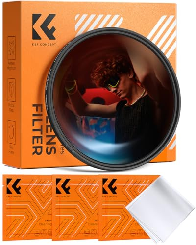 K&F CONCEPT 58 mm spiral gloria kameralins filter