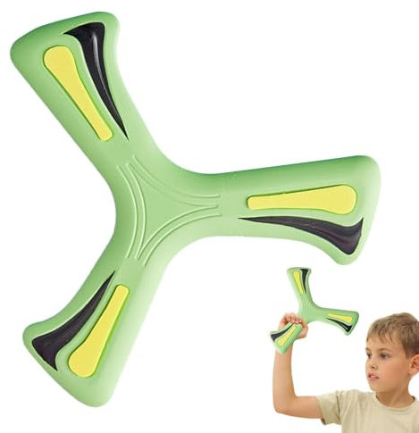 Boom-erang Für Kinder, Bumerang Für Kinder, Bunte Weiche 3-flügelige Zurückkehrende Bumerangs, Wurfspiel Für Kinder Boom-erang, Verschleiß- Und Sturzfeste Wurffangspielzeuge Für Kinder, Erwachsene
