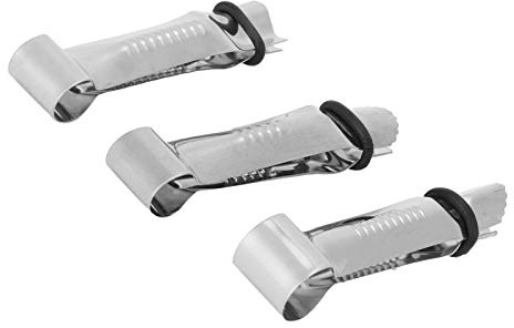 Juego de 3 Pinzas para Enlatar, Engarzadora de Fondant, Pinza de Encaje para Tartas de Acero Inoxidable, Herramienta para Decoración de Tartas, Suministros para Hornear, Calidad