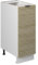 Vicco Apothekerschrank Fame-Line, Eiche Paneel, 30 cm ohne Arbeitsplatte