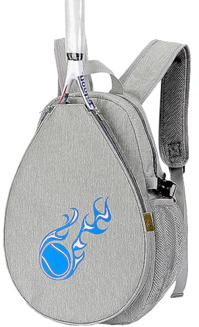 Tennisryggsäck, tennisväska, unisex tennisryggsäck för kvinnor män och barn, racketväska ryggsäck väska för tennis badminton, (för 2 tennisracket/4 badmintonracket) med flera fickor