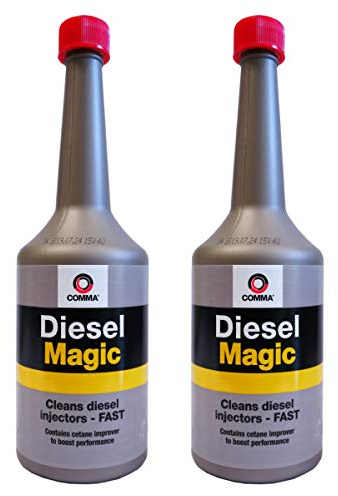 Diesel Magic (PACK OF 2) Diesel Injector Cleaner Fuel Additive For Car & Van Engines COMMA