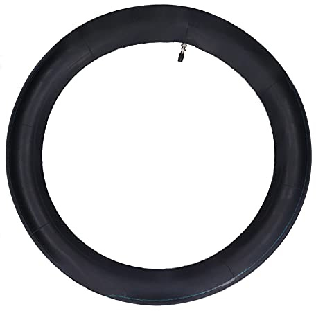 2.75-17 Inner Tube for Motorbike, Front Tire with Steel Alloy Valve Stem Gas Nozzle for C70 CL70 CR80 CRF100F CRF125F, Heavy Duty Rubber Construction