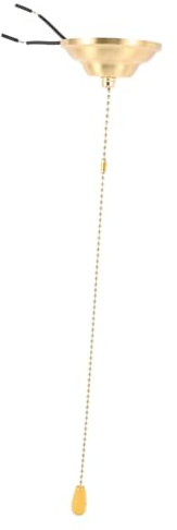 HOMSFOU Zugschalter Leuchte Deckenleuchte Deckenleuchte Der Schalter Lampenersatz Schalterteil Schalterteil Für Lampenkette Schalter Für Licht Zuglichtschalter Lampenteile