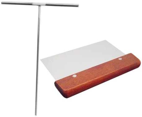 Alipis Utensili Per Pancake in Acciaio Spatola Per Crepes Distributore Crepes Raschietto Per Teglie Per Preparazione e Pancake