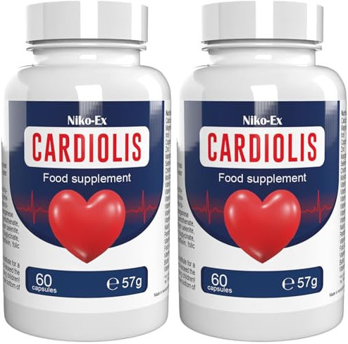 Cardiolis Forte- 120 Capsule (2x 60 Capsule), Confezione da 2