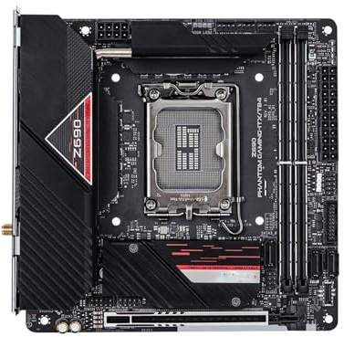 Motherboard passend für ASROCK Z690 Phantom Gaming-ITX/TB4 Gaming-ITX Intel Mini ITX Motherboard LGA 1700 DDR5 96GB Wi-Fi 6E unterstützt 14900 14400