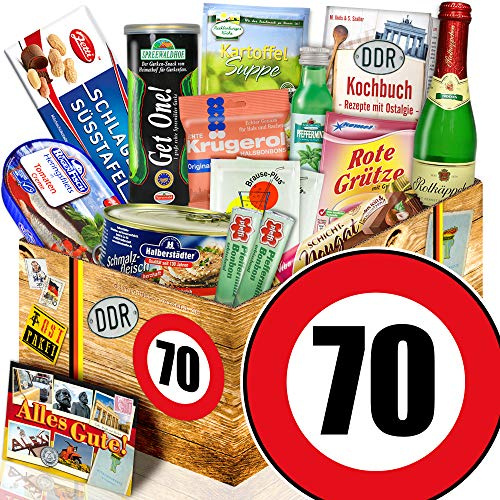 Spezialitätenbox/DDR Geschenkbox L/Geburtstag 70 / Geschenk Mama