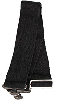 QHP Deckengurt Pferd | Set mit zwei Gurten | Einfaches Verstellen | Ordentliche Platzierung auf dem Pferd (Schwarz)