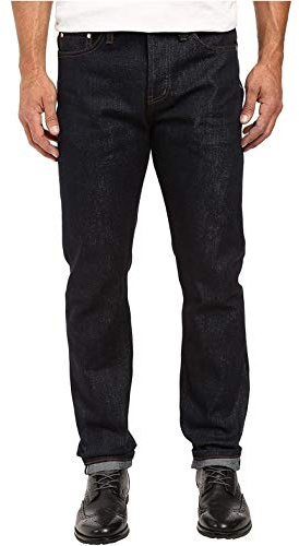 UB221 Tapered Fit 21oz Heavyweight Indigo Selvedge Denim 42, Navy, 42