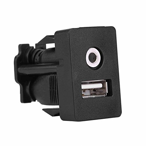 Gorgeri Square Port USB Panel Flush Mount Car Adapter
